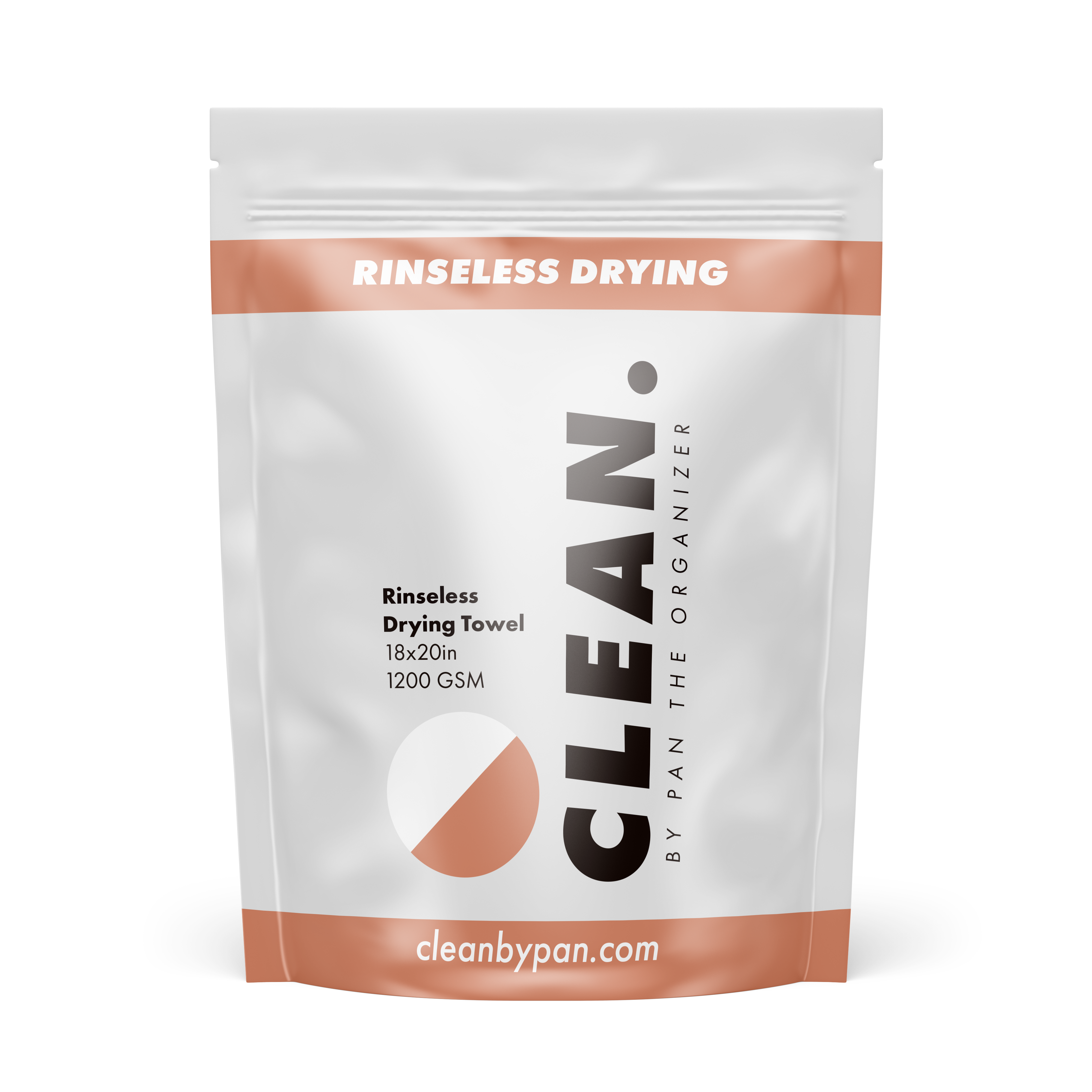 Clean. Rinse-Less Drying Towel (2 Pack)