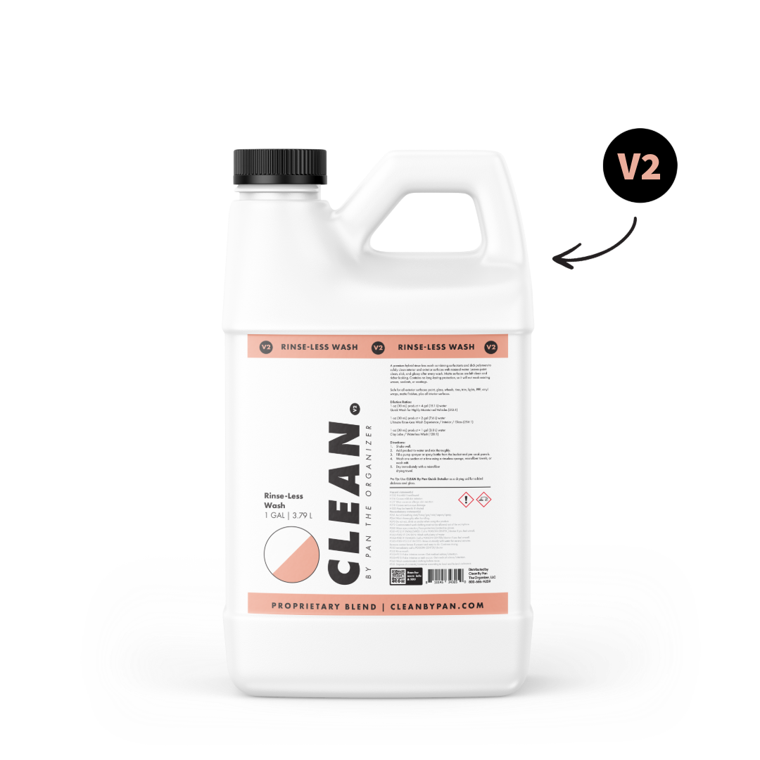 CLEAN. Rinse-Less Wash V2